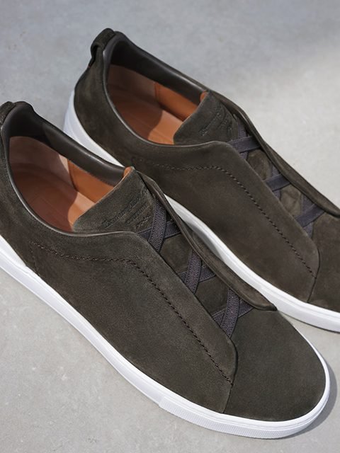 ERMENEGILDO ZEGNA XXX: The Triple Stitch Sneaker - Time International