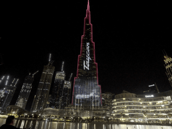 Taycan-Burj Khalifa