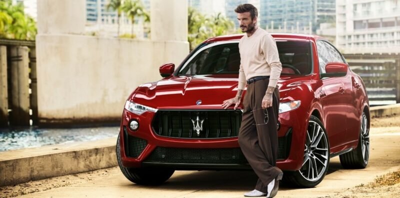 David Beckham x Maserati