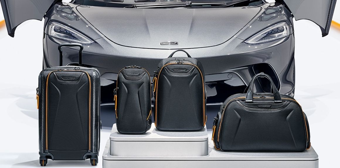 Tumi x McLaren Capsule Luggage And Travel Collection