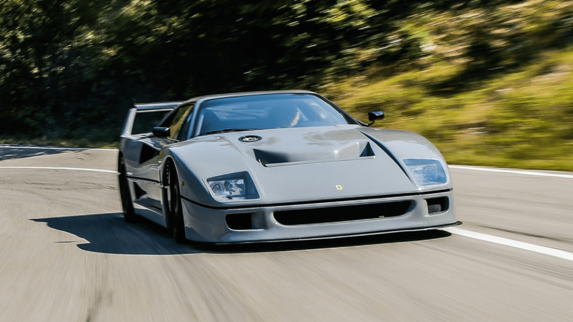 Nardo Grey Ferrari F40 Competizione RM Sotheby