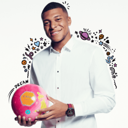 Hublot x Mira Mikati x Kylian Mbappé