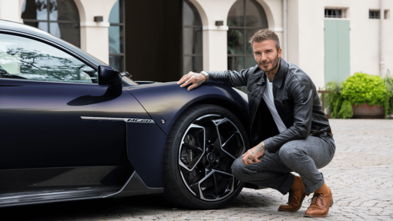 Maserati Fuoriserie Essentials x David Beckham