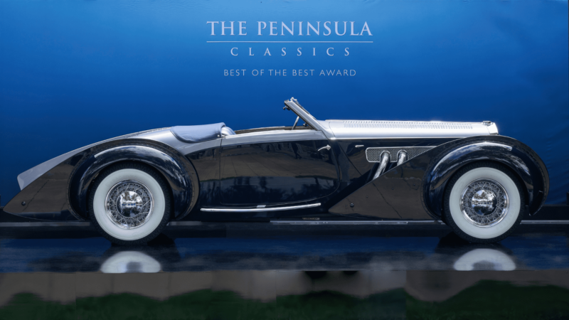 The Peninsula Classics 2022 Best of the Best Award - 1938 Delage Type D8-120 S Cabriolet