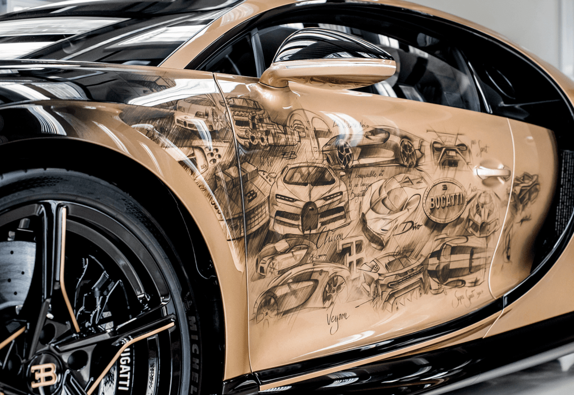 Bugatti Sur Mesure - Chiron Super Sport Golden Era
