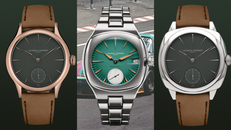 Laurent Ferrier Green Dials