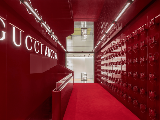 Gucci flagship store on Via Monte Napoleone - Milan