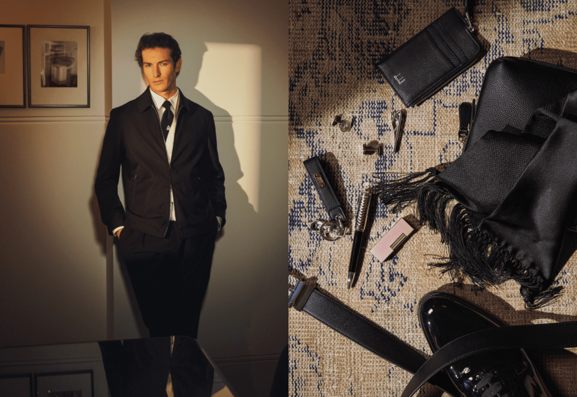 dunhill eveningwear and accessories