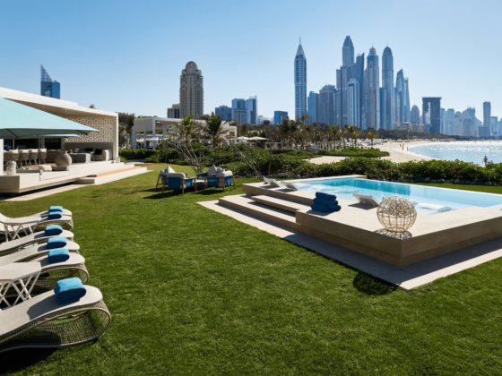 Private Beach Cabana at Drift Beach Dubai