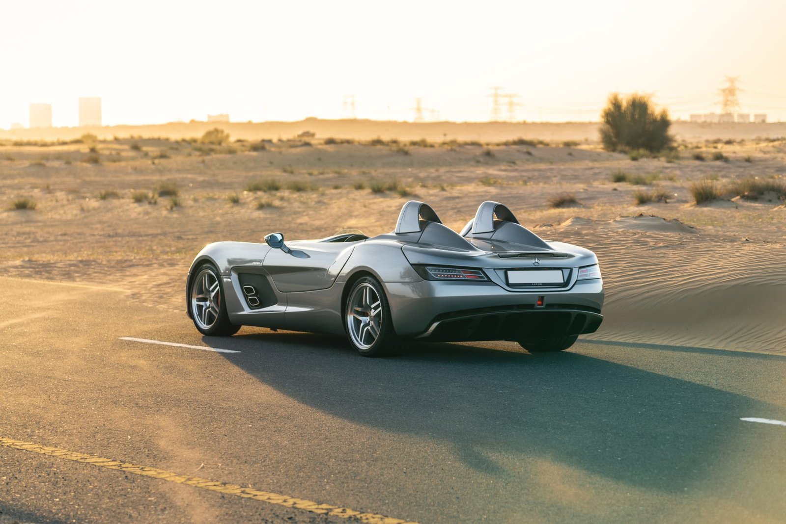 2009 Mercedes-Benz SLR McLaren Stirling Moss Abdulla Jaafari ©2022 Courtesy of RM Sotheby's