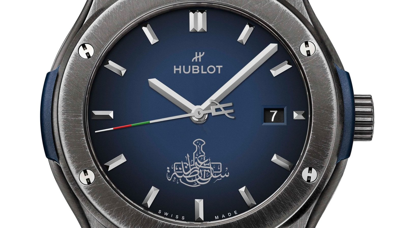 Hublot Classic Fusion Titanium Gradient Blue Oman