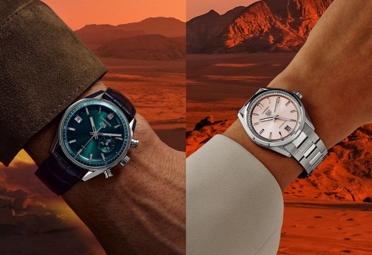 TAG Heuer Time is a Gift Ramadan campaign ft Carrera Date 36mm & Carrera Chronograph