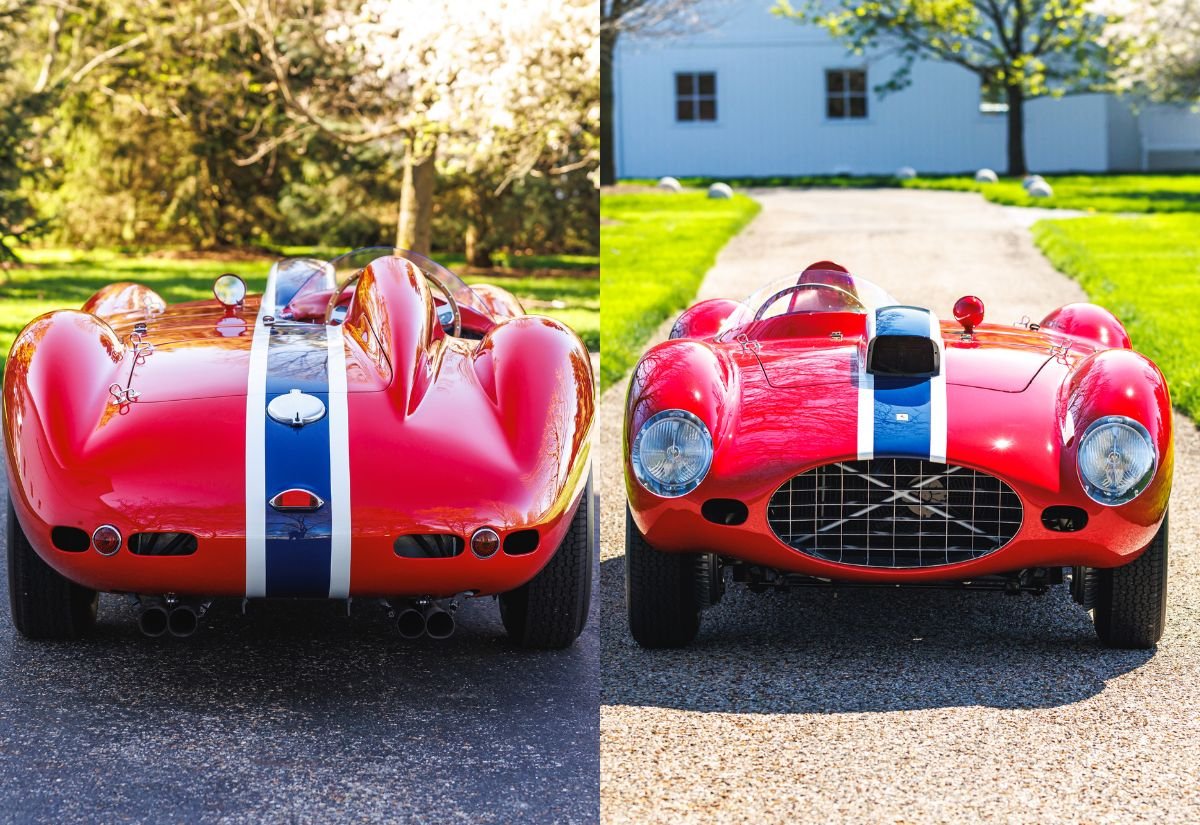 1955 Ferrari 410 Sport Spider 0592 CM at RM Sothebys