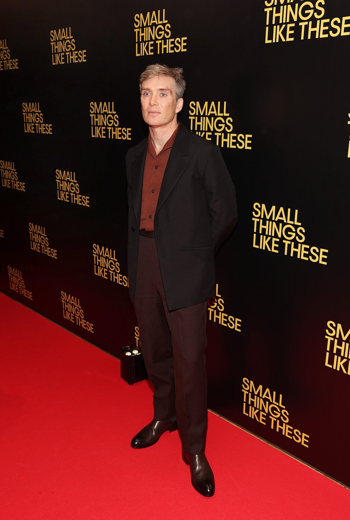 Cillian Murphy pictured at the Irish Premiere screening of Small Things Like These at the Lighthouse Cinema,Dublin.