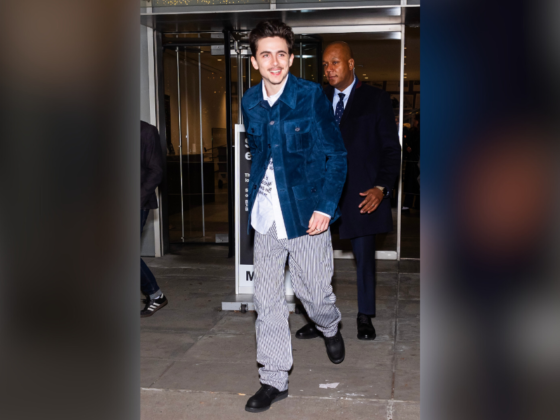 TIMOTHÉE CHALAMET WEARS CHLOÉ