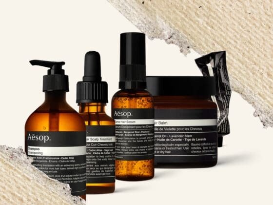Aesop hair care producsts